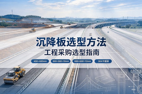 会泽沉降板选择方法