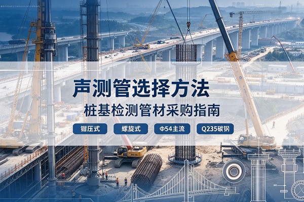 会泽声测管选型标准